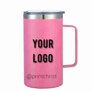 24 oz Custom Insulated Mug - personalized church ministry gift mug
