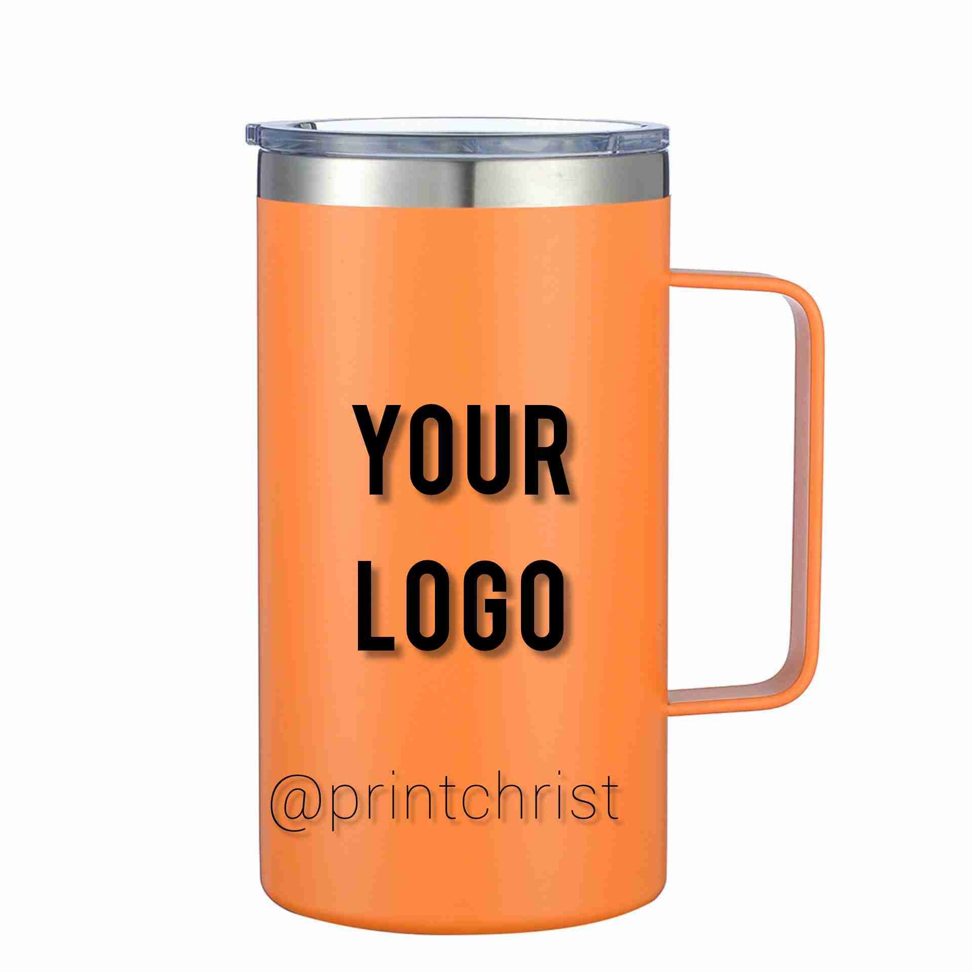 24OZ_PRINT_MUG_orange 24 oz Custom Insulated Mug - black custom church branding mug