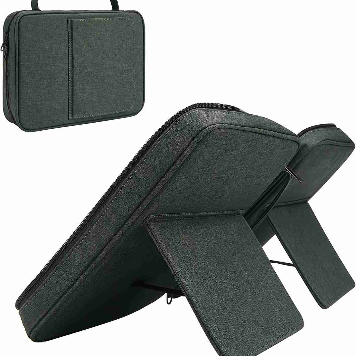 PrintChrist_Blible_cover_with_stand_black_1 Bible Cover with Stand 1715 - premium customizable Christian Bible cover