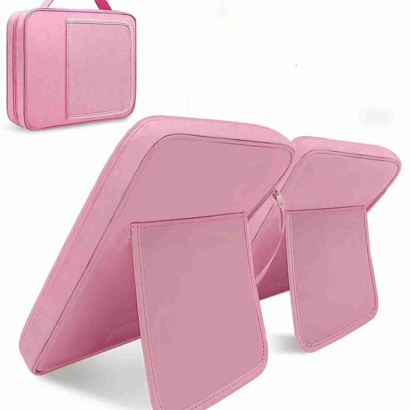 PrintChrist_Blible_cover_with_stand_pink_1 Bible Cover with Stand 1715 - color option view custom faith Bible cover
