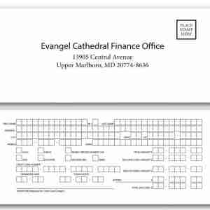 Customized Church Offering and Tithes Envelopes - gallery view custom logo