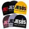 JESUS Knit Unisex Pullover Hat - bold Christian faith beanie hat