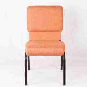 Universal Stackable Church Chair - beige custom ministry seating