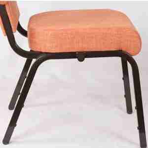 Universal Stackable Church Chair - tan stackable eco-friendly church chair