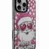 Merry Christmas Pink Santa Phone Case - 3D printed Christian holiday phone case