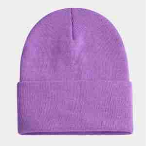 Unisex Cuffed Plain Beanie - orange custom church ministry hat
