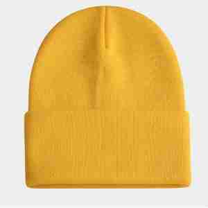 Unisex Cuffed Plain Beanie - teal custom church logo hat