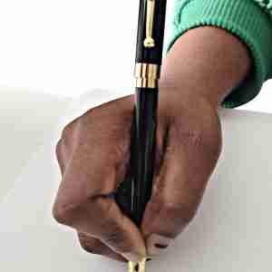 Golden CruciPen Series 15 - engraved custom Christian pen gallery