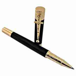 Golden CruciPen Series 15 - faith-driven gold crucifix Christian pen