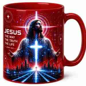 PCiNCO Jesus Mug Red Version
