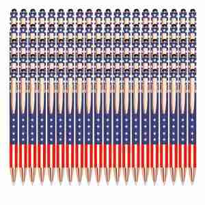 All American Duo Pen - detail view Stars and Stripes custom stylus