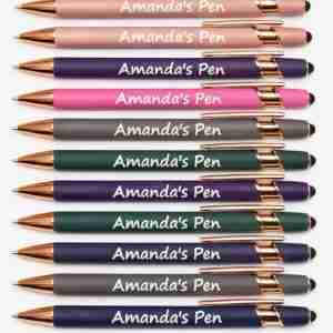 Amanda's Signature Stylus Pen - elegant design smooth writing custom pen