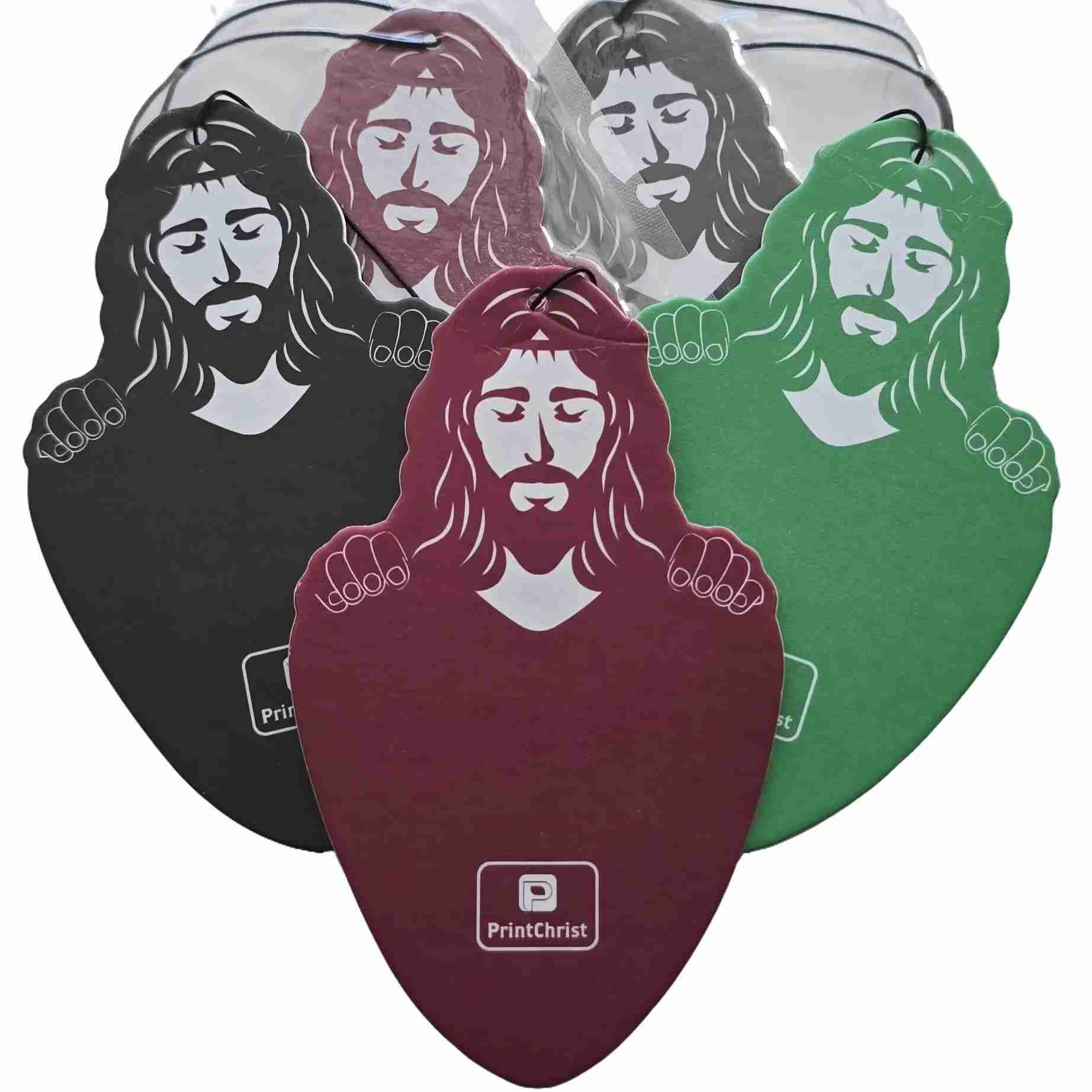 white_background_air_freshner_mixed_! – Copy ChristScent Car Air Freshener - scented Christian car air freshener pack