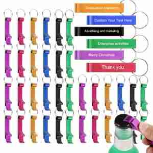 Personalized Bottle Opener - bulk view custom engraved promotional opener