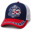 USA 250 Commemorative Trucker Hat - Patriotic Emblem