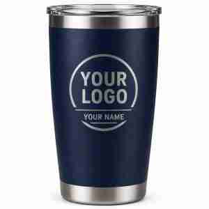 Dark Blue 20oz Personalized Tumbler