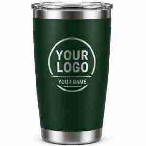 Green 20oz Personalized Tumbler