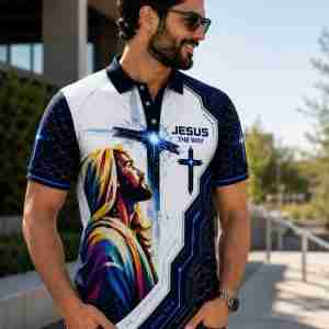 Jesus The Way T-Shirt Man Gallery