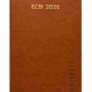 Leather Cover Notebook Brown Version 5