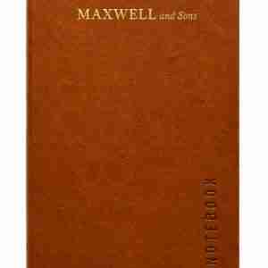 Leather Cover Notebook Brown Version 6