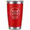 Red and Green 20oz Personalized Tumbler
